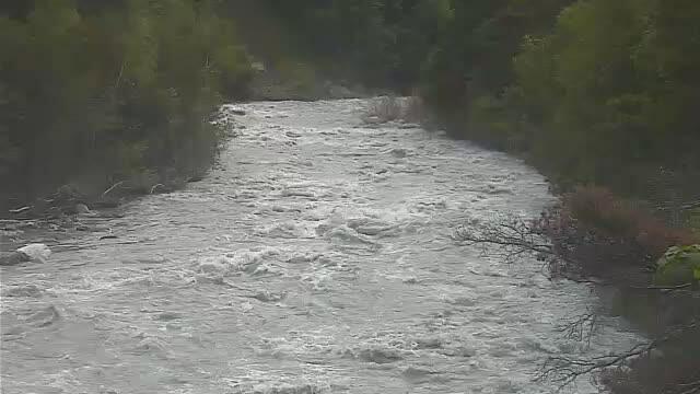 The Ubaye river